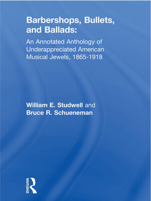 cover image of Barbershops, Bullets, and Ballads